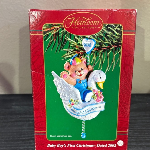 Heirloom Collection Baby Boy's First Christmas Ornament - Picture 1 of 5